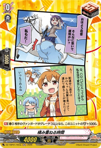 積み重ねる時間e