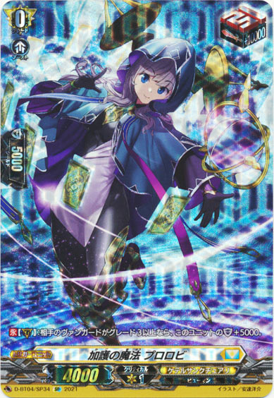 加護の魔法 プロロビ