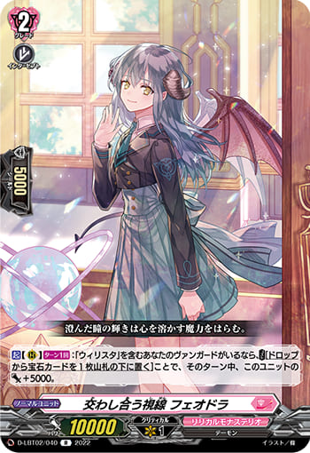 交わし合う視線 フェオドラ 