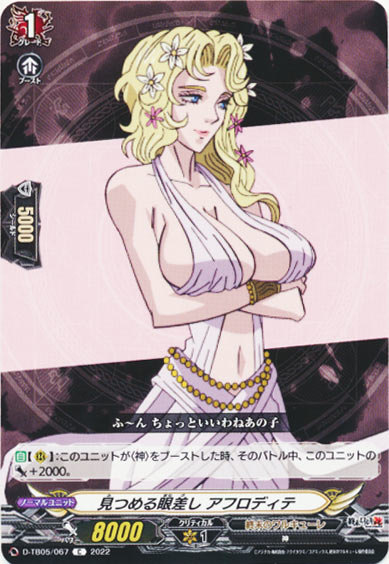 見つめる眼差し アフロディテ