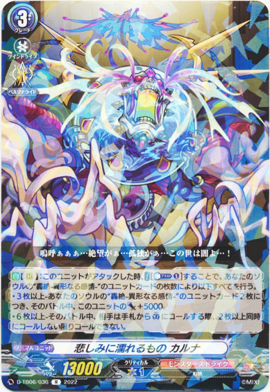 悲しみに濡れるもの カルナ