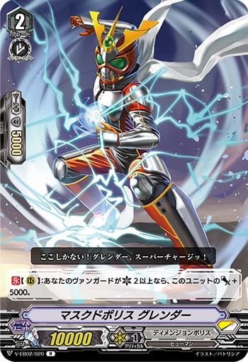 マスクドポリス グレンダー